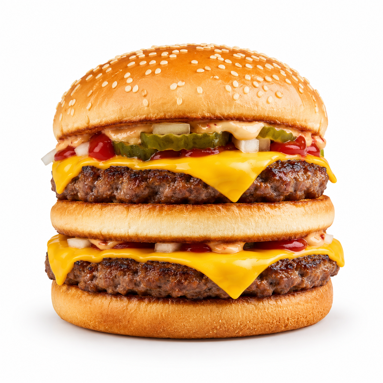 Double Decker With Cheese